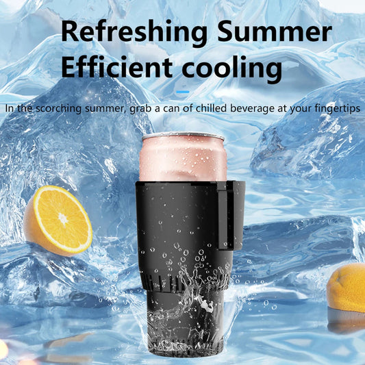 2 In 1 Car Cup Warmer Cooler 12V 36W Smart Hot Cold Cup Keep Beverage Cool Warm Smart Car Cup Mug Holder for Outdoor Travelling